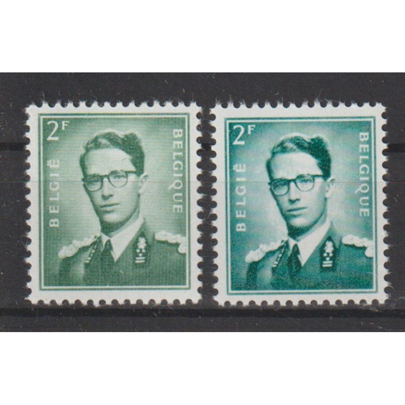 1958 - COB 1066 + a** - SCOTT 453 - The 2 different shades - MNH