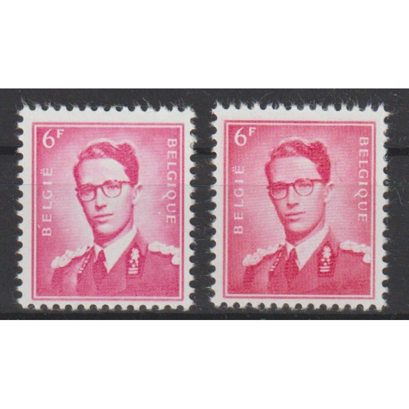 1958 - COB 1069 + a** - SCOTT 460 - The 2 different shades - MNH