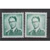 1958 - COB 1066P3 + a** - Scott 453 - Luminescent paper - The 2 different shades - MNH