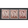 1958 - COB 1068A.P3** - Scott 458 - Luminescent paper - The 3 different shades - MNH