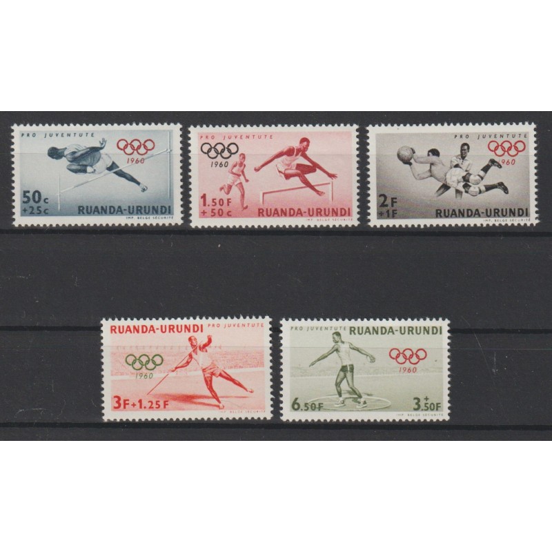 1960 - Ruanda-Urundi - COB 219/23** - MNH