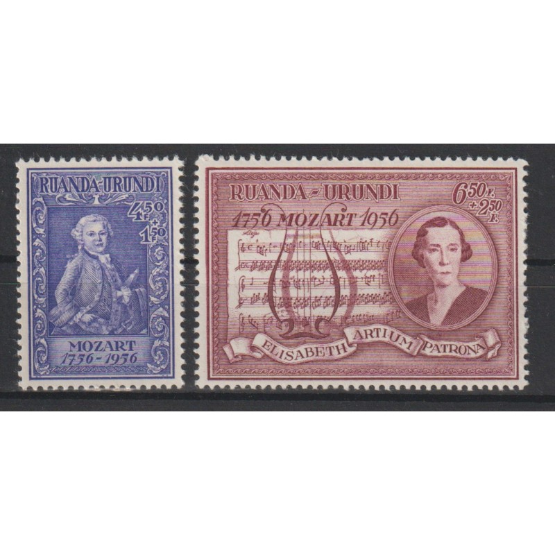 1956 - Ruanda-Urundi - COB 200/1** - MNH