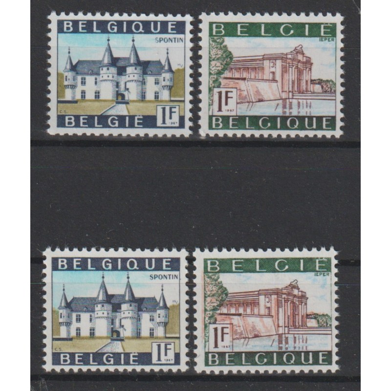 1967 - COB 1423/4PH** - SCOTT 643/4 - MNH