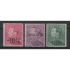 1946 - COB 724A/E* - SURCHARGED -10% - MH