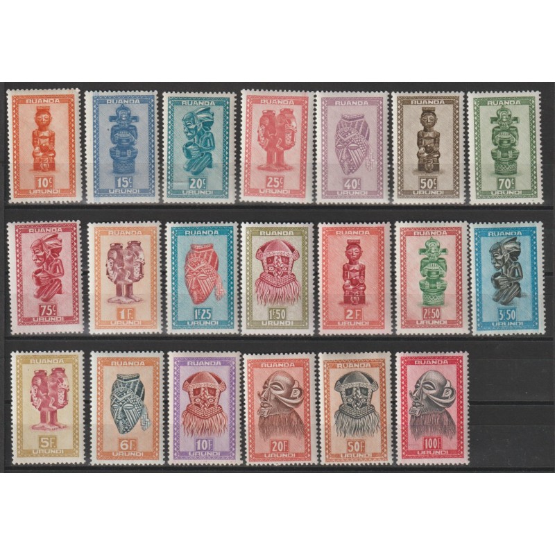 1948 - Ruanda-Urundi - COB 154/72** - MNH