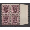 1933 - COB 375A** - SCOTT 254 - Block of 4 - MNH