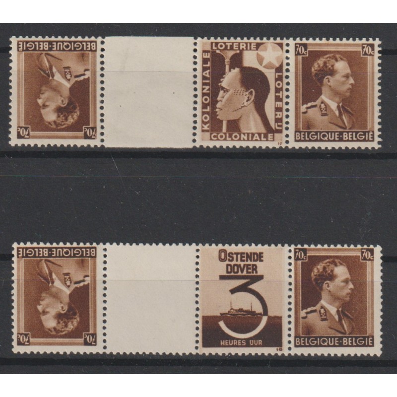 1936 - PUBS - COB PUc96B/97B** - MNH