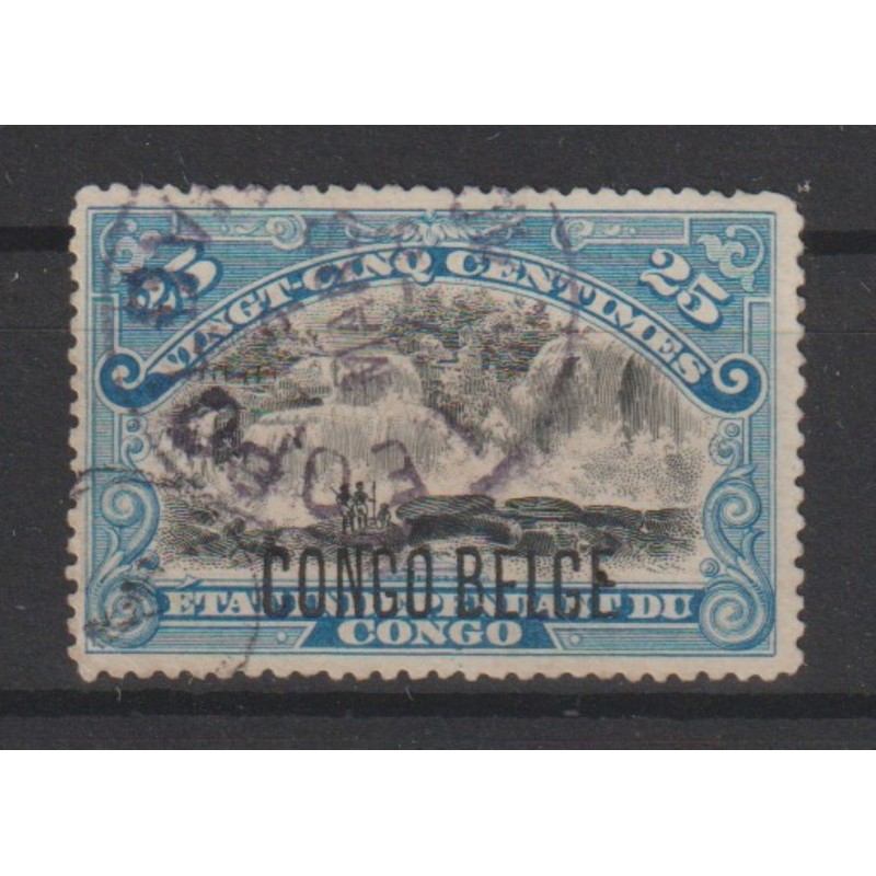 1909 - Congo - COB 43 - SCOTT 34 - Overprinted CONGO BELGE