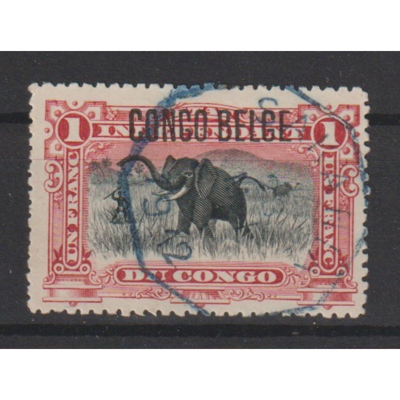 1909 - Congo - COB 46* - SCOTT 37 - Overprinted CONGO BELGE - MH