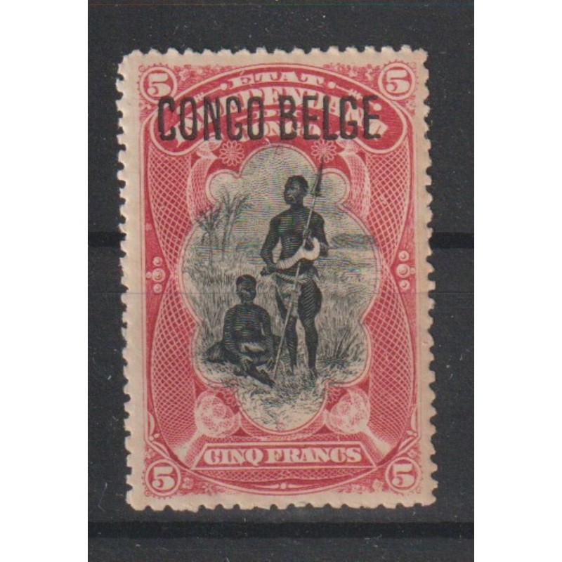 1909 - Congo - COB 48** - SCOTT 39 - Overprinted CONGO BELGE - MNH