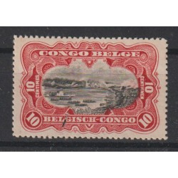 1910 - Congo - COB 55* -...