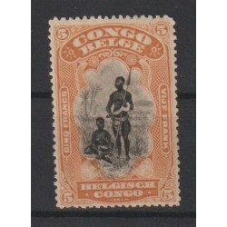 1915 - Congo - COB 71* -...