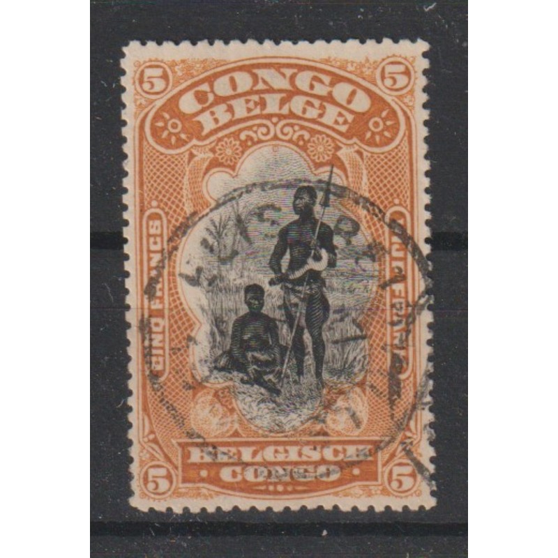 1915 - Congo - COB 71 - SCOTT 58 - Perforation 15