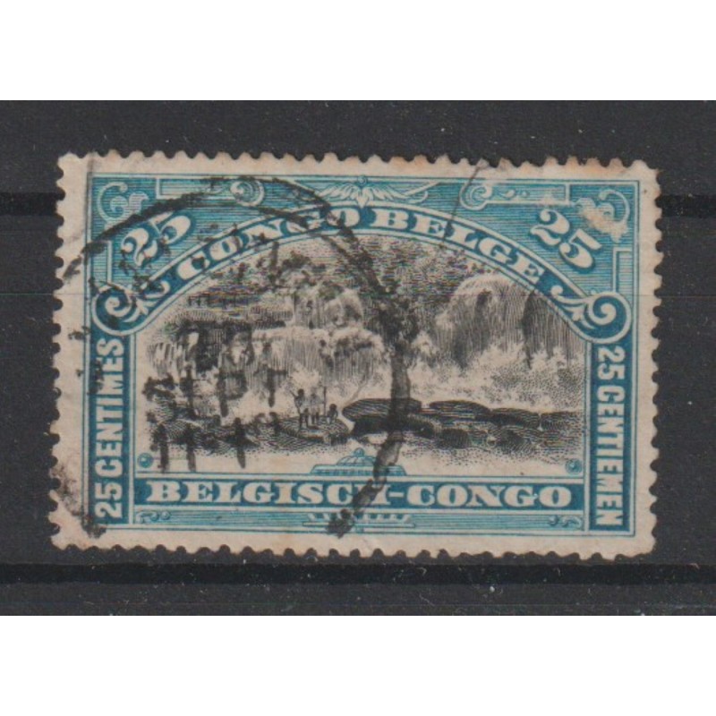 1910 - Congo - COB 57 - SCOTT 49 - Perforation 15