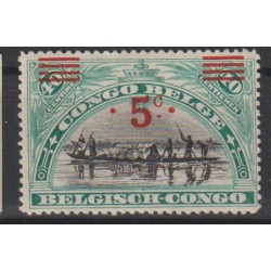 1921 - Congo - COB 85* -...