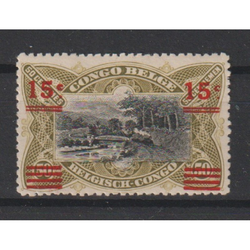 1921 - Congo - COB 87* - SCOTT 66 - MH