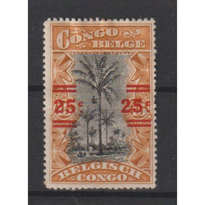 1921 - Congo - COB 88* - SCOTT 67 - Perforation 15 - MH