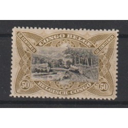 1910 - Congo - COB 59* -...