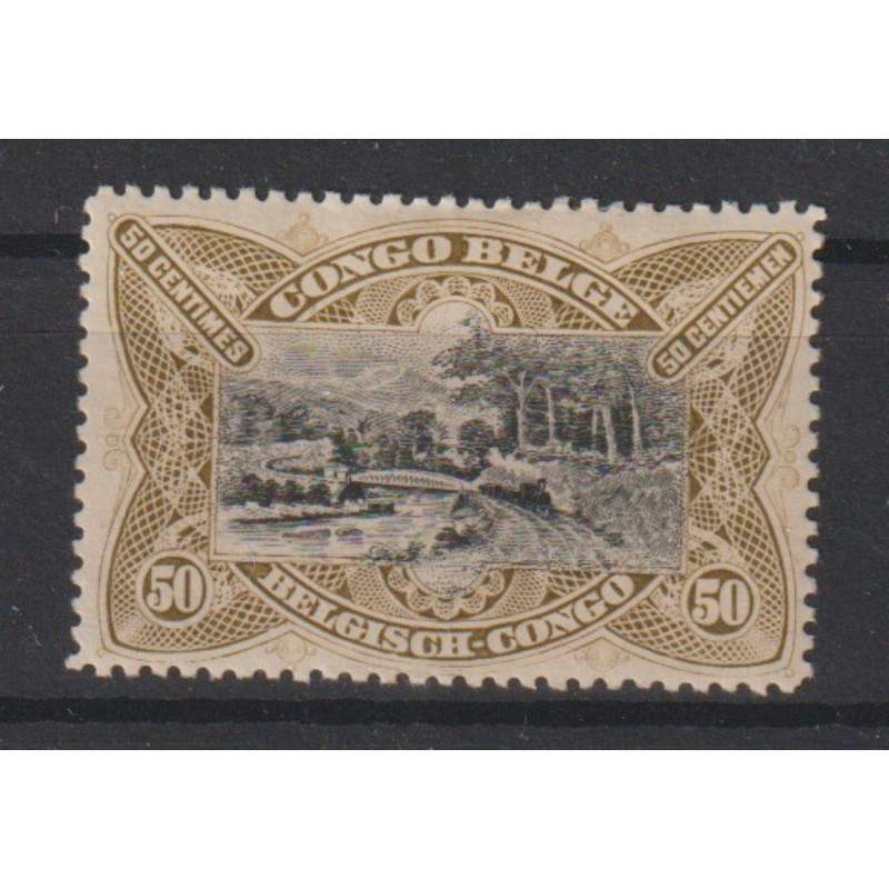 1910 - Congo - COB 59* - SCOTT 52 - MH