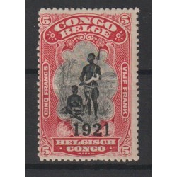 1921 - Congo - COB 93* -...