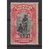 1921 - Congo - COB 93* - Scott 72 - SURCHARGED - MH