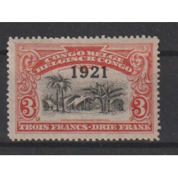 1921 - Congo - COB 92* -...