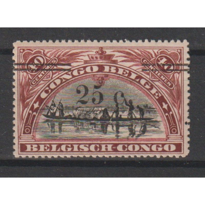 1922 - Congo - COB 102* - SCOTT 81 - Perforation 15 - MH