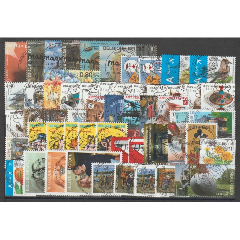 2008 - Year set - 126 stamps - Used