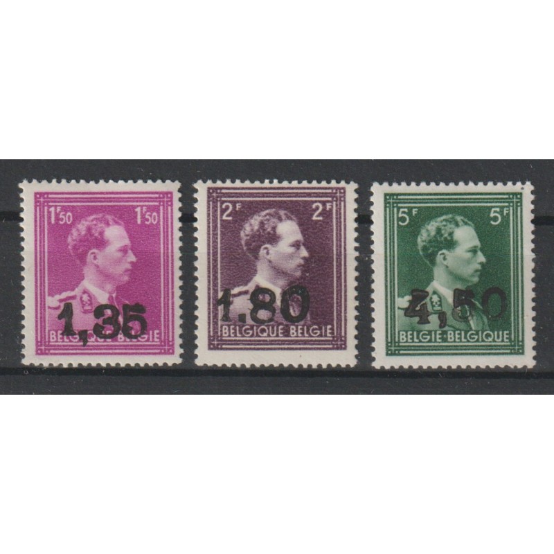 1946 - COB 724AA/CC* - SURCHARGED - MH