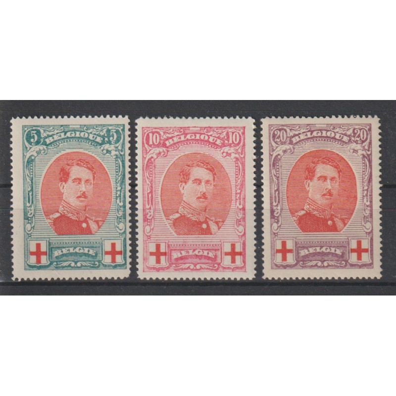 1915 - COB 132/4** - SCOTT B31/3 - MNH