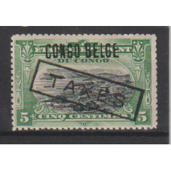 1909 - CONGO - Postage Due...