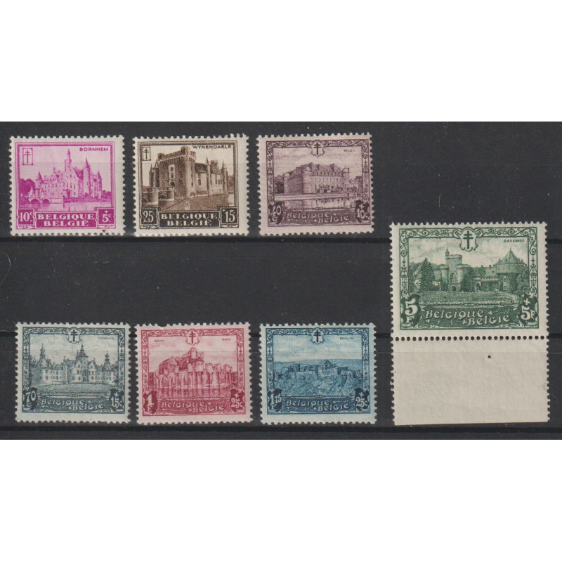 1930 - COB 308/14** - SCOTT B99/105 - MNH