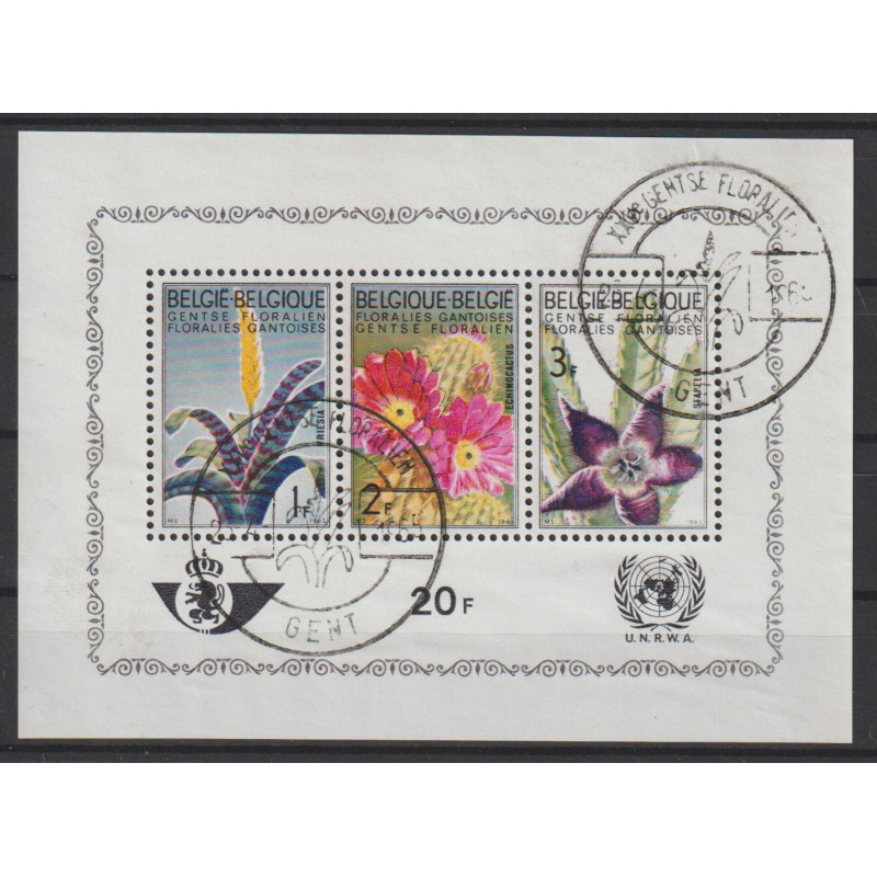 1965 - COB BL38 - Scott 619/21a - Ghent Flower Exhibition