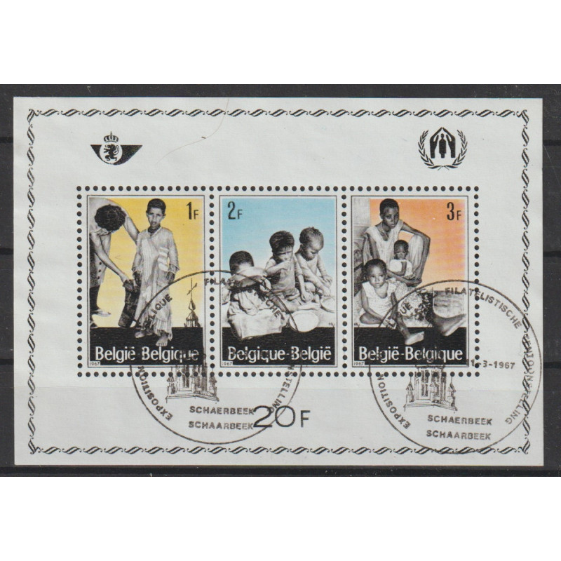 1967 - COB BL43 - Scott B806 - Refugees