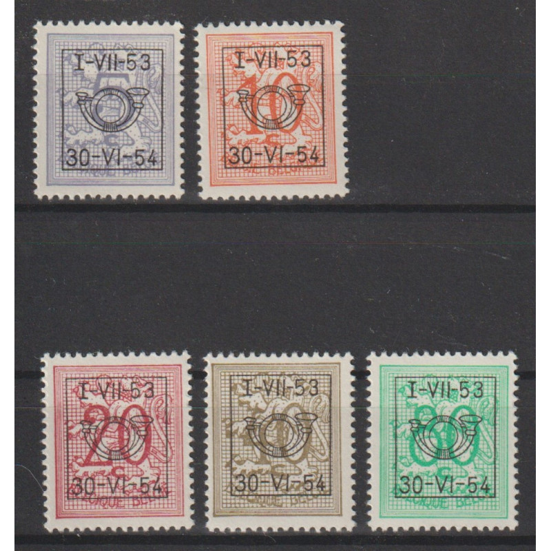 1953 - COB PRE635/9** - 45 - MNH