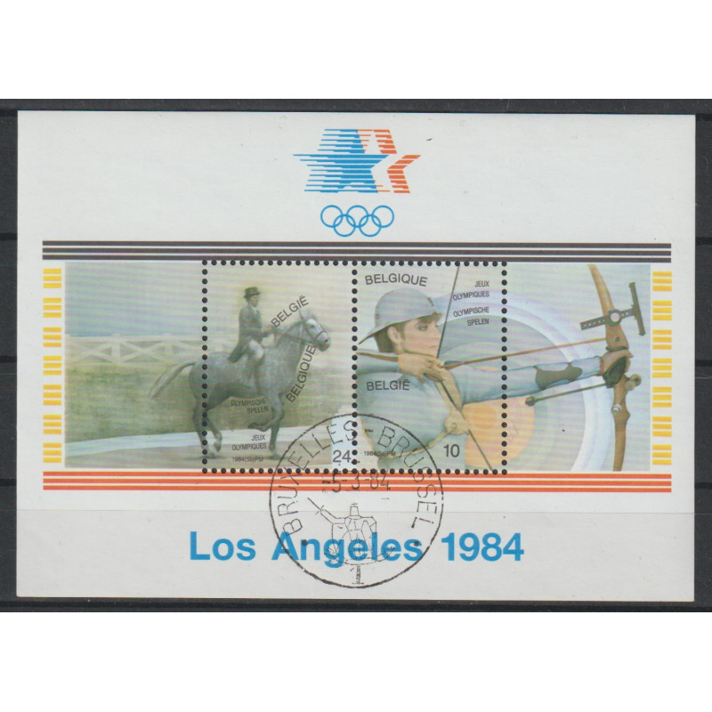 1984 - COB BL60 - Scott 1166 - Olympic Games Los Angeles