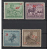 1931 - CONGO - COB 159/61A* - SCOTT 136/8 + 157 - MH