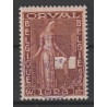 1928 - COB 266D* - SCOTT B72 - SURCHARGED "ANTWERPEN" - ORVAL - MH