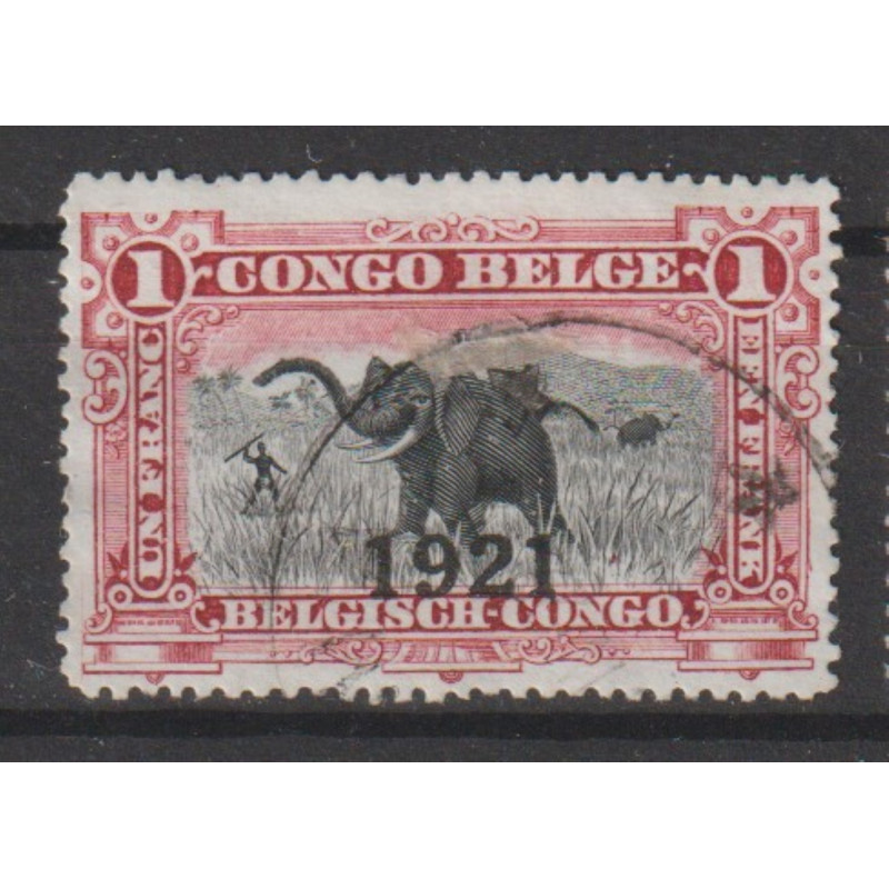 1921 - Congo - COB 91 - SCOTT 70