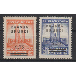 1942 - Ruanda-Urundi - COB...