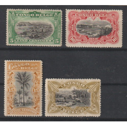 1909 - Congo - COB 50/3* -...