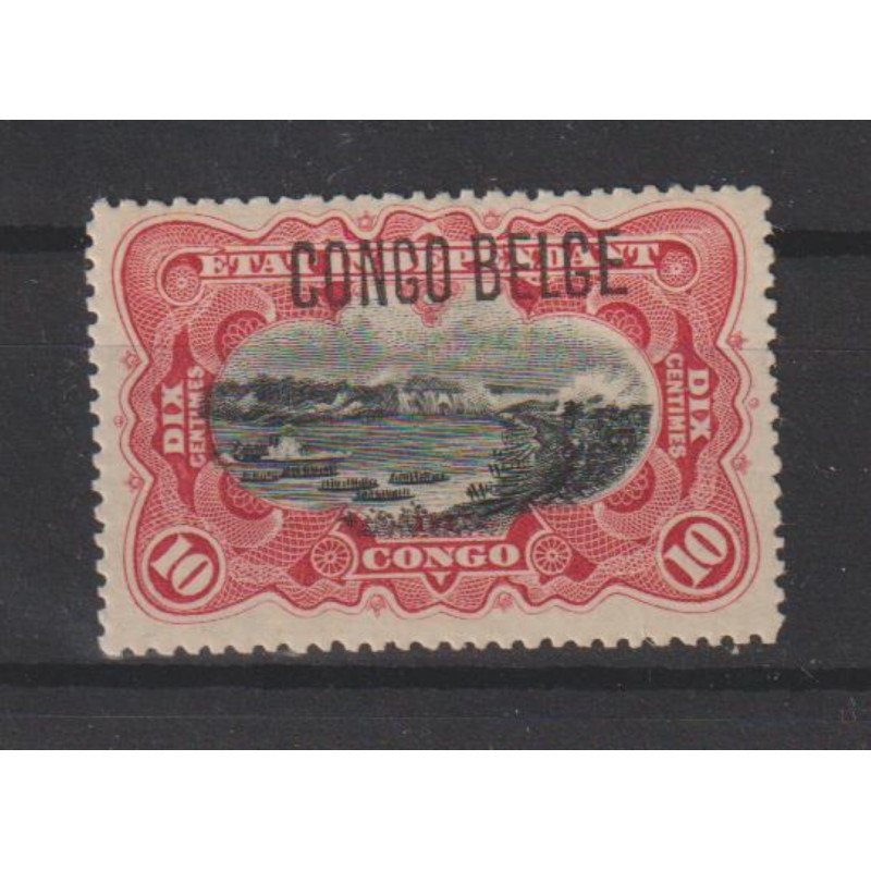 1909 - Congo - COB 41** - SCOTT 32 - Overprinted CONGO BELGE