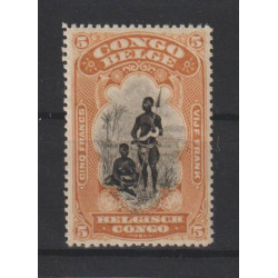 1915 - Congo - COB 71** -...