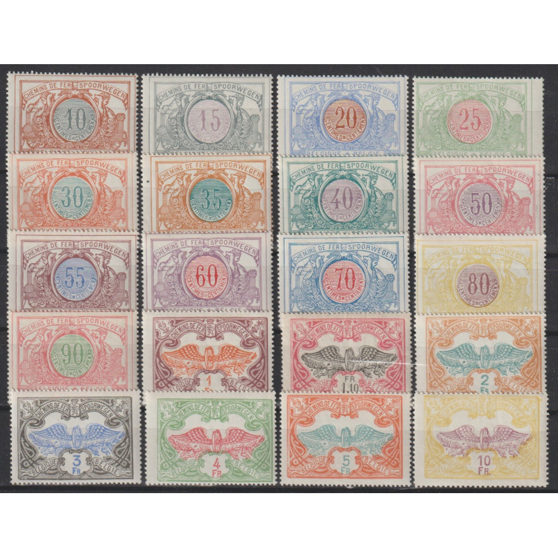 1902/14 - COB TR28/47** - SCOTT Q29/48 - MNH