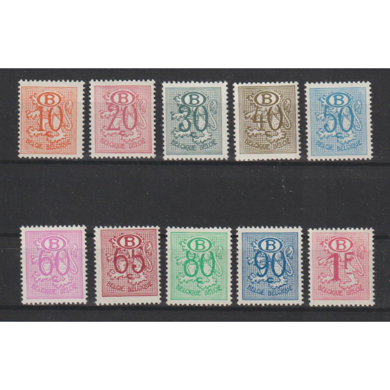 1952 - Official - COB S47/56** - SCOTT O47/55 - MNH