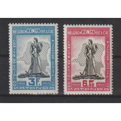 1950 - CONGO - COB 298/9**...