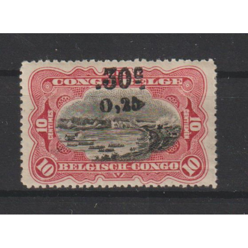 1923 - Congo - COB 105A* - SCOTT 87 - SECOND ISSUE - MH