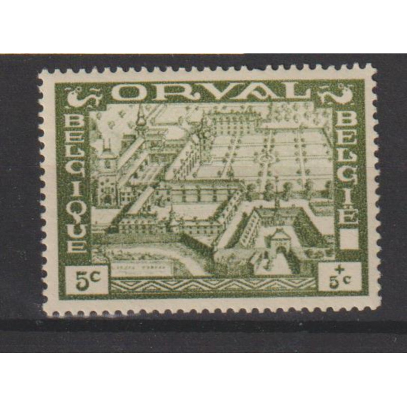 1933 - COB 363** - Scott B132 - ORVAL - MNH