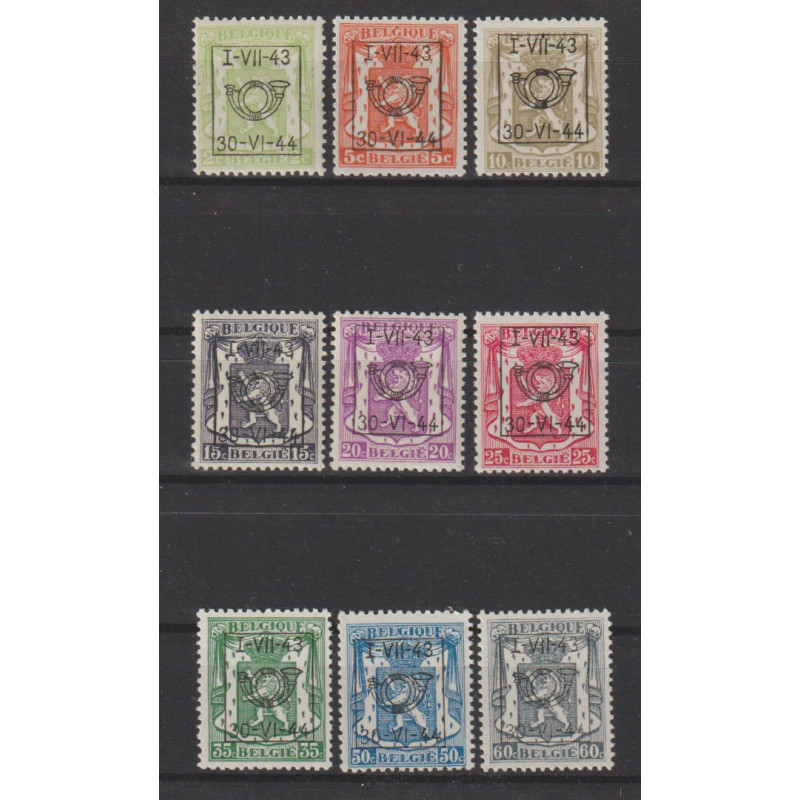 1943 - COB PRE502/10** - 25 - MNH