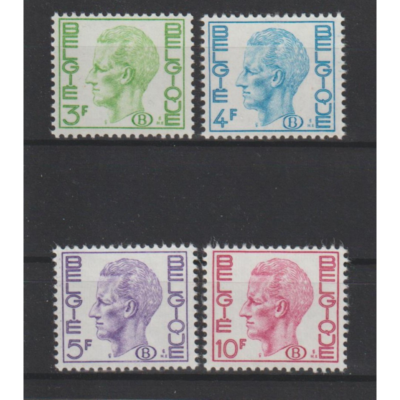 1974 - Official - COB S68/71** - SCOTT O75/6 + O78 + O83 - MNH